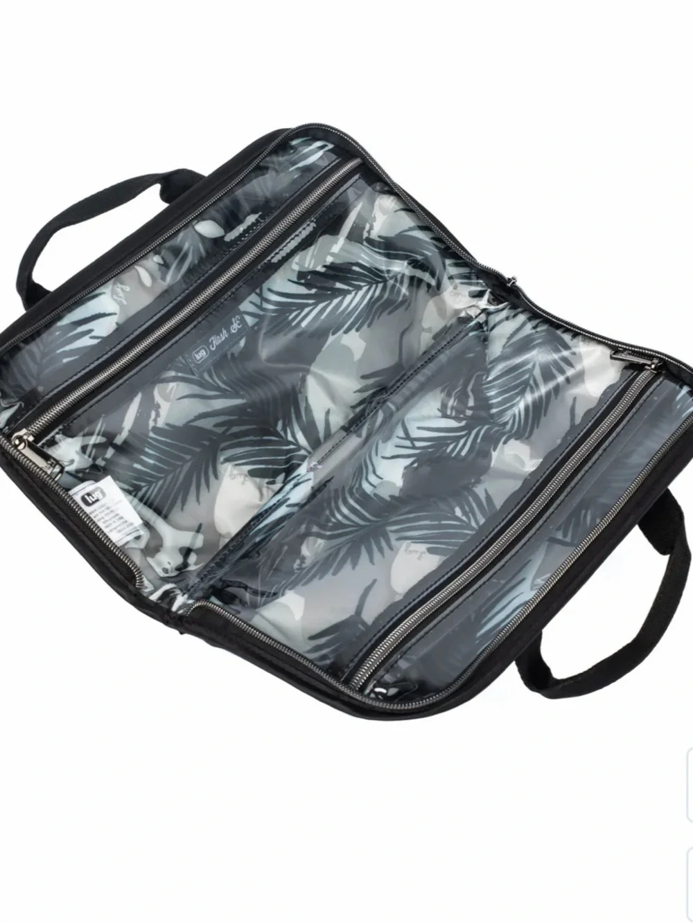 NWT Lug Flash SE Cosmetic Case with Tote Handles in Black